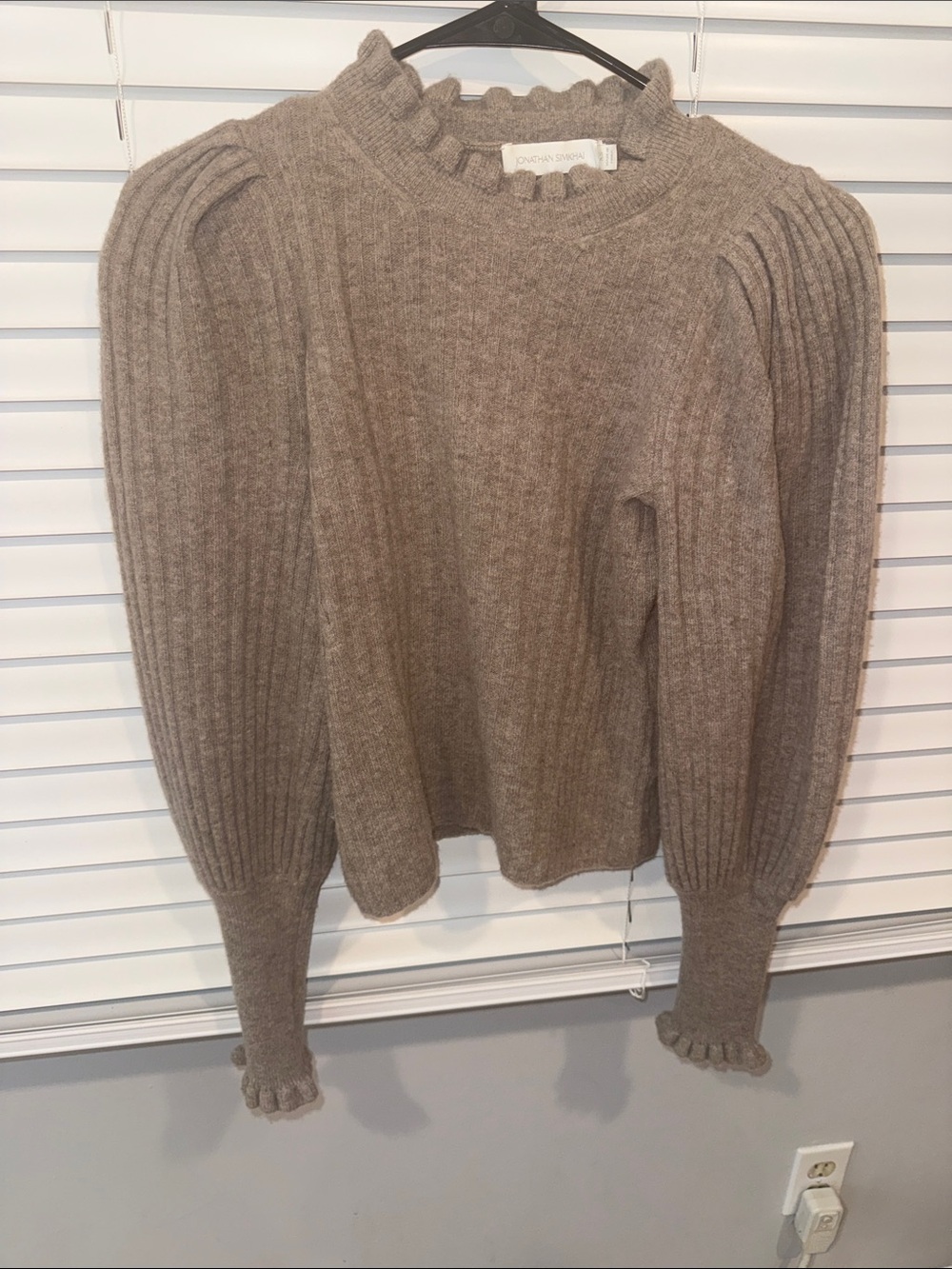Jonathan Simkhai Long Sleeve Sweater